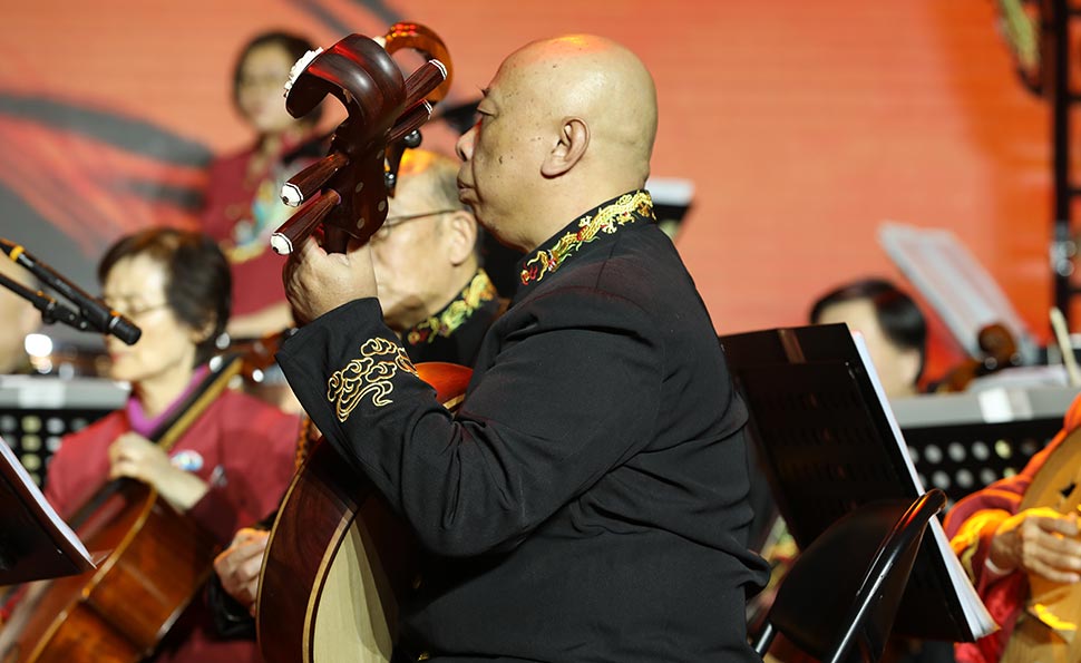 乡村振兴民族管弦乐团合奏《丰收锣鼓》