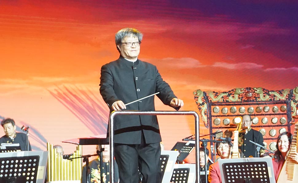 乡村振兴民族管弦乐团合奏《丰收锣鼓》