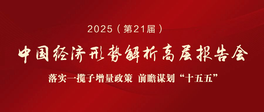 2025（第21届）中国经济形势解析高层报告会 